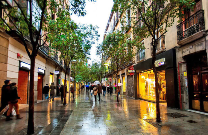 Торговая улица Мадрида