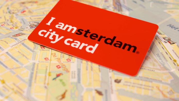 Туристическая карта I Amsterdam - фото