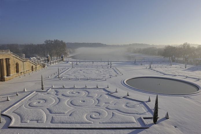Версаль зимой - фото