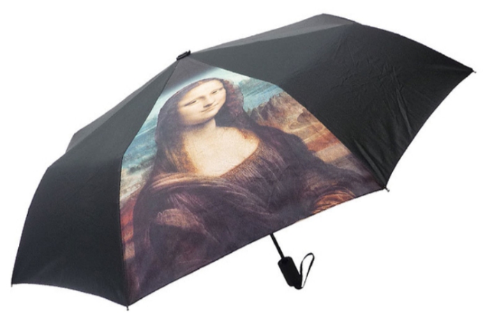 Зонт из магазина сувениров в Лувре - фото