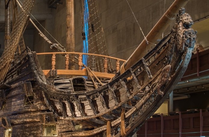 Корабль в музее Васа - фото